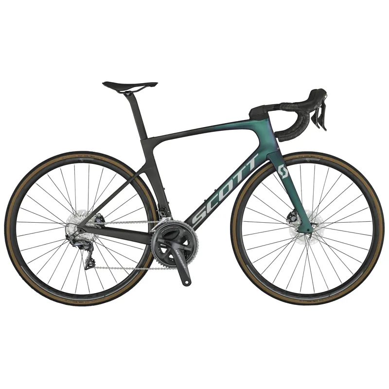 2021 Scott Foil 30 Disc Carbon Aero Road Bike in Green