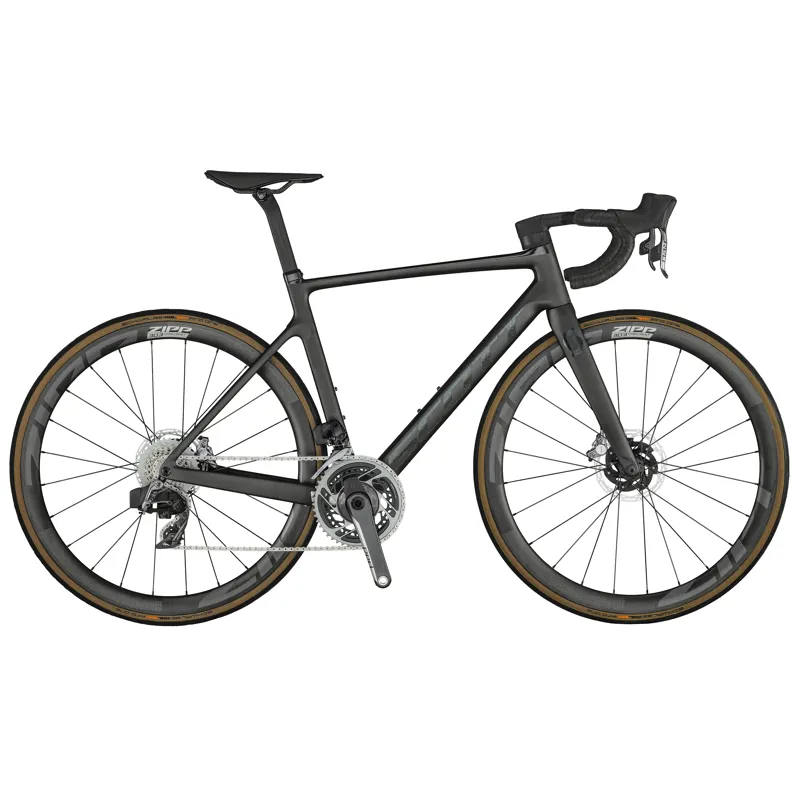 2021 Scott Addict RC Ultimate Carbon Road Bike in Black