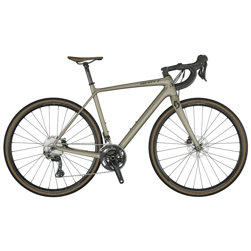 2021 Scott Addict 20 Gravel Bike in Gold