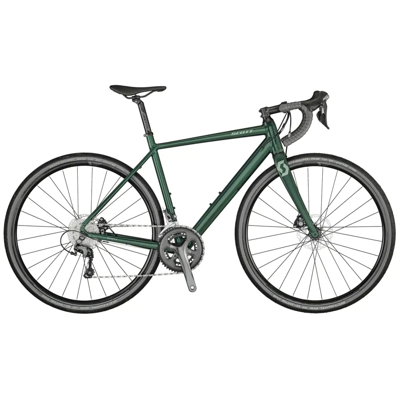 2021 Scott Contessa Speedster 25 Womens Gravel Bike in Green