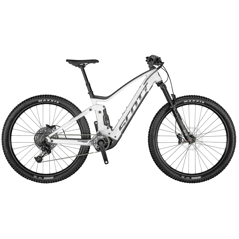 2021 Scott Strike eRIDE 940 Electric Mountain Bike in White