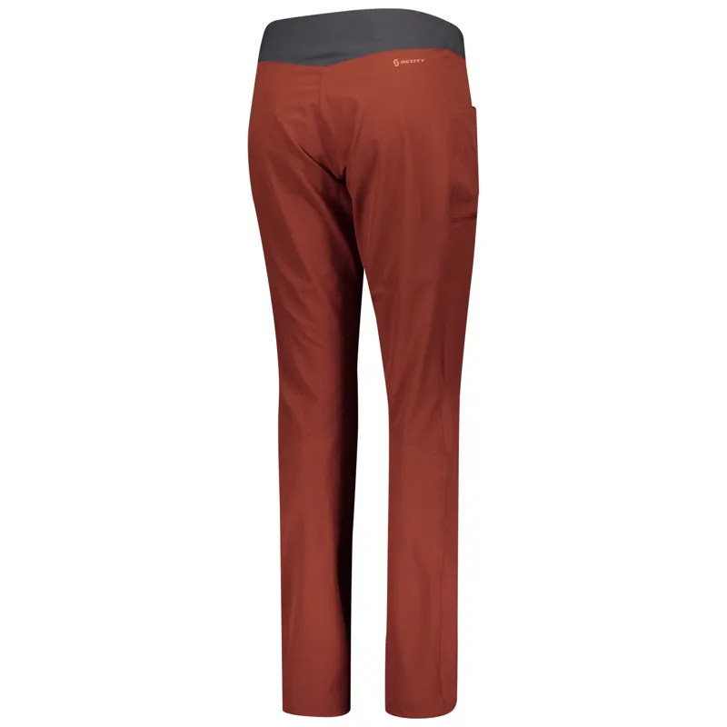 2021 Scott Explorair Tech Womens Pants in Red-1