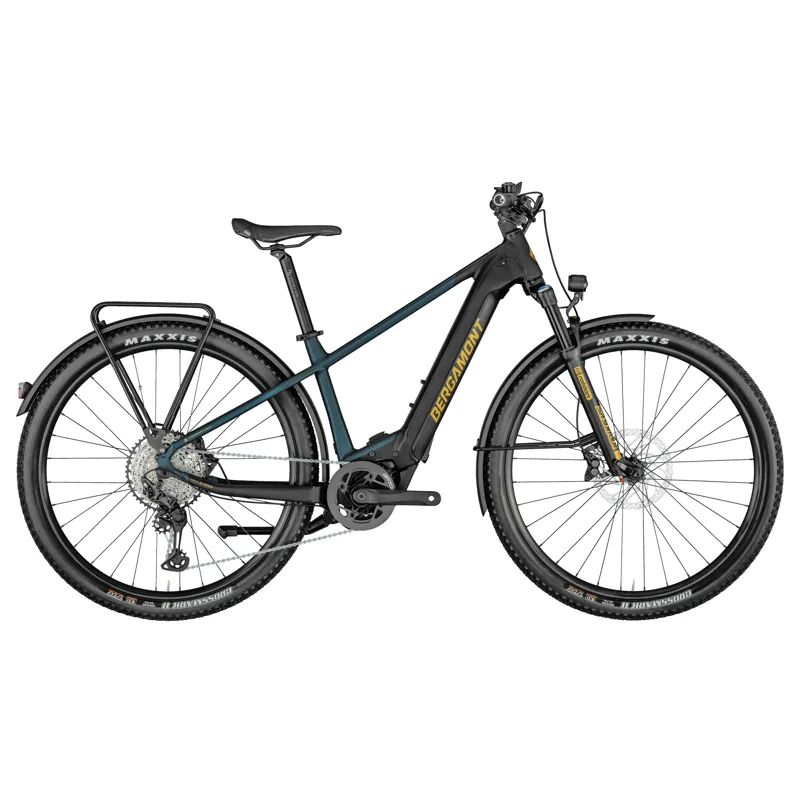 2021 Bergamont E-Revox Elite EQ Electric Mountain Bike in Blue