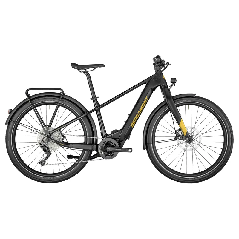 2021 Bergamont E-Revox Rigid EQ Electric Hybrid Bike in Black