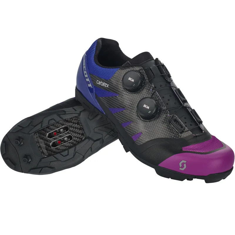 2021 Scott MTB RC SL Supersonic Edt. Shoes in Purple