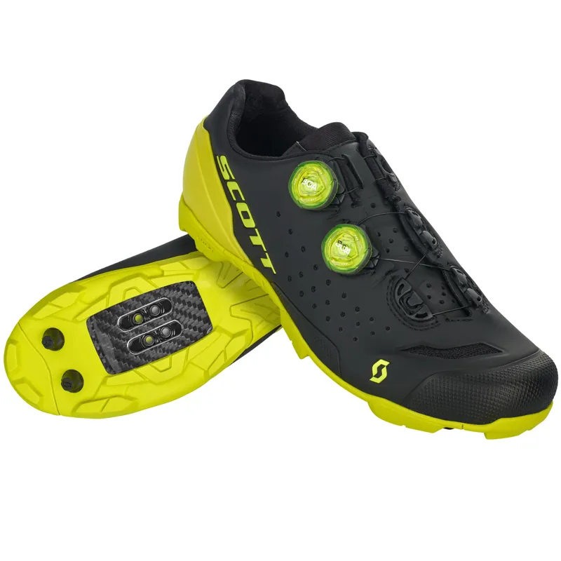 2021 Scott MTB RC Shoes in Yellow