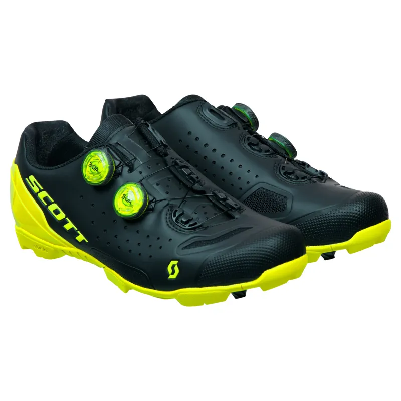 2021 Scott MTB RC Shoes in Yellow-2