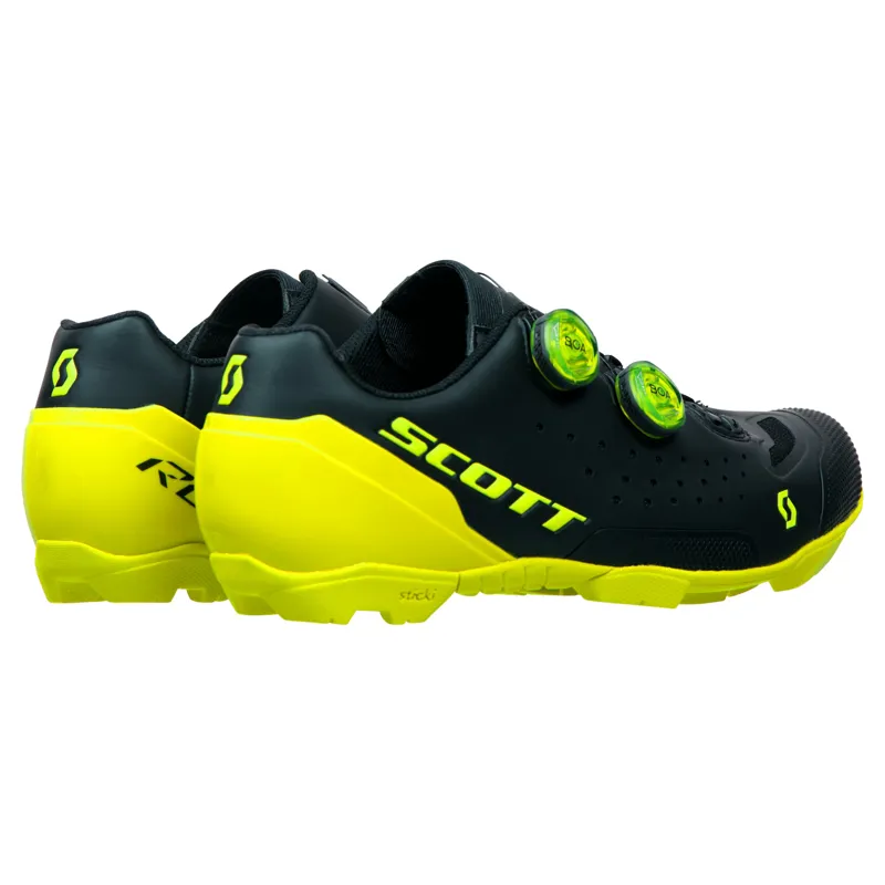 2021 Scott MTB RC Shoes in Yellow-3