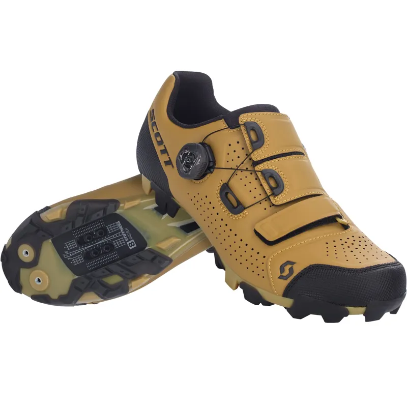 Scott MTB Team Boa Shoes in Brown 