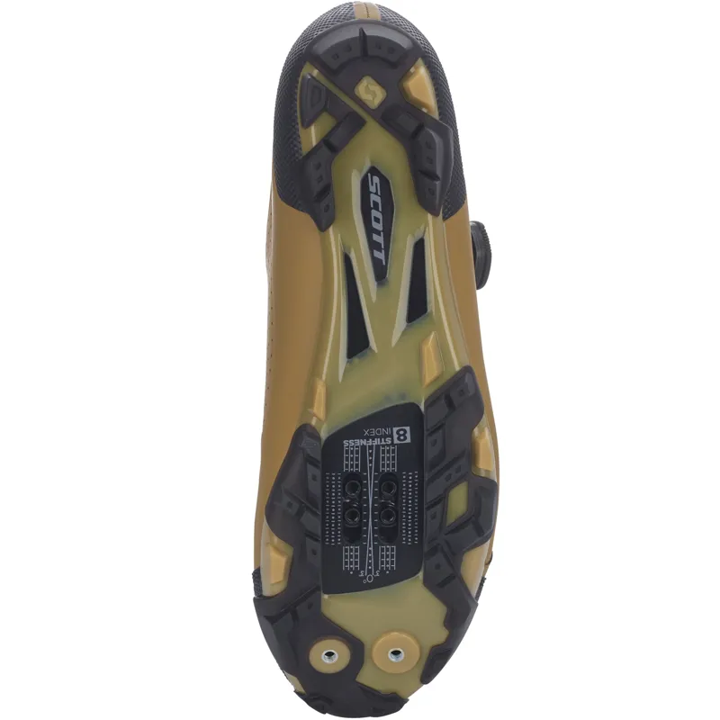 Scott MTB Team Boa Shoes in Brown -1