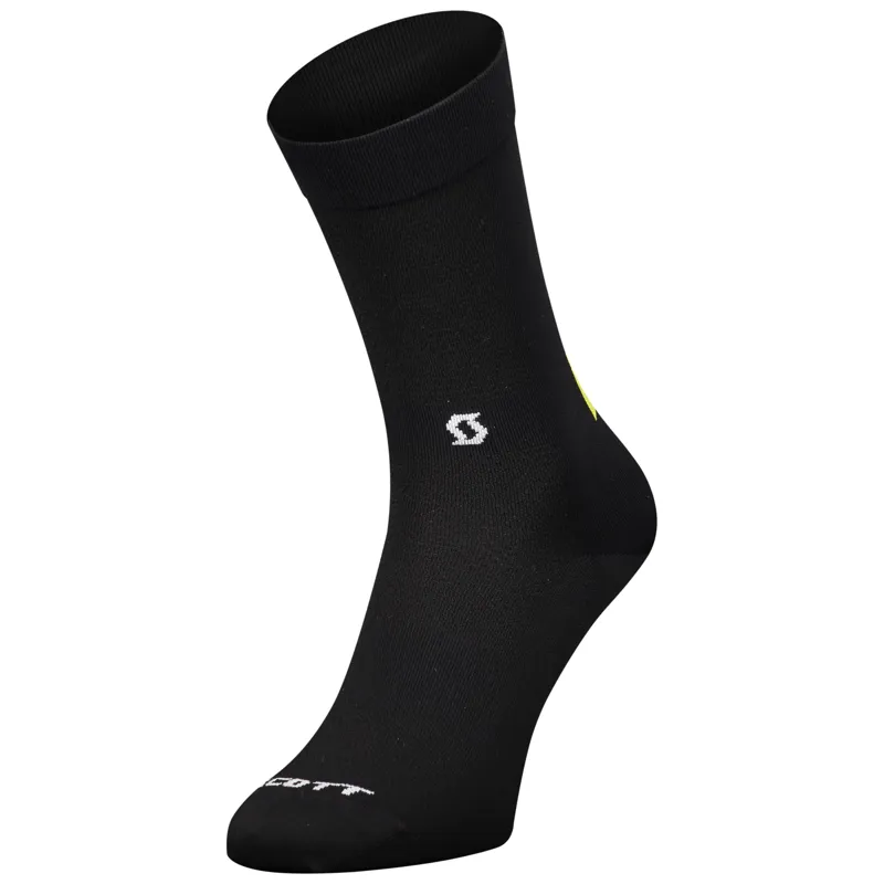 2022 Scott Performance Scott-SRAM Crew Socks in Black