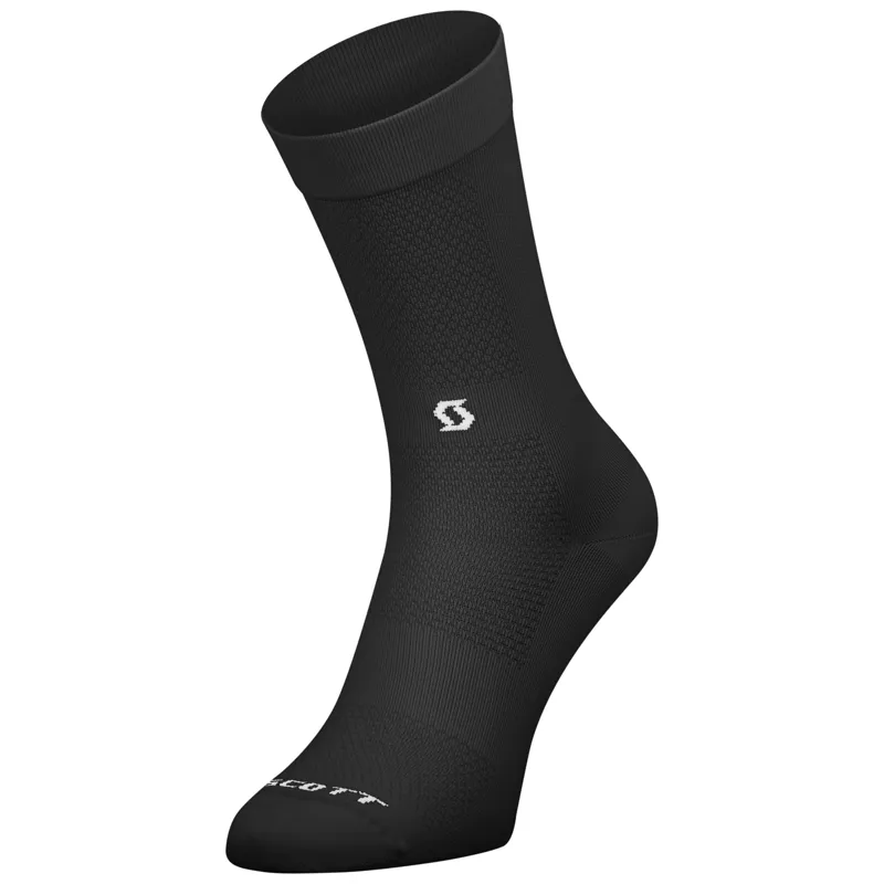 2022 Scott Performance No Shortcuts Crew Socks in Black