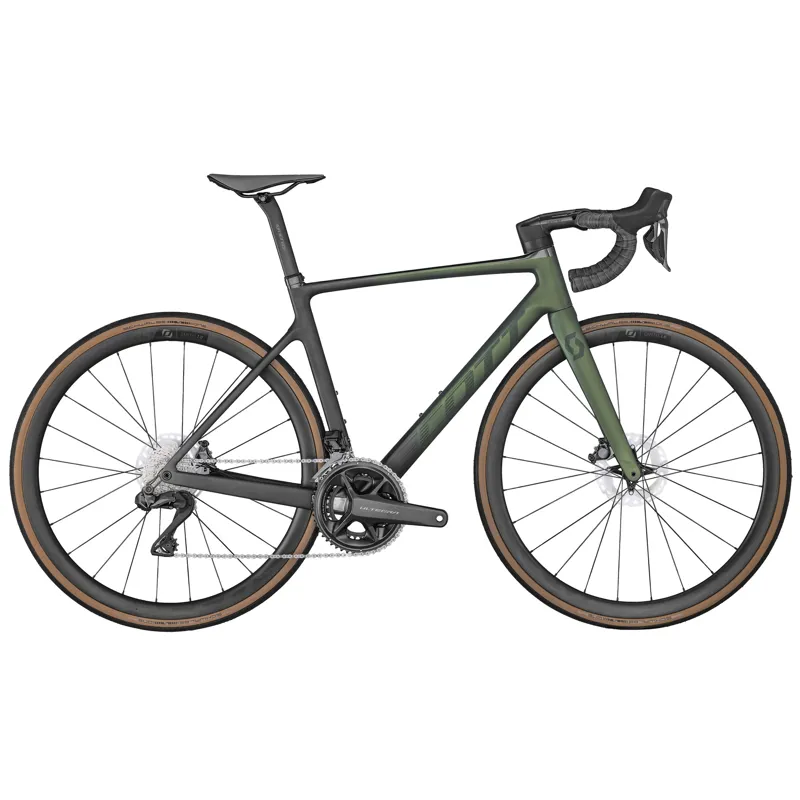 2022 Scott Addict RC 15 Komodo Green Carbon Road Bike