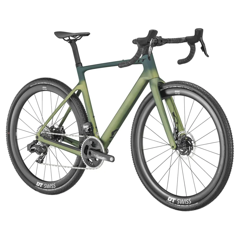 2022 Scott Addict Gravel 10 Road Bike in Green-1