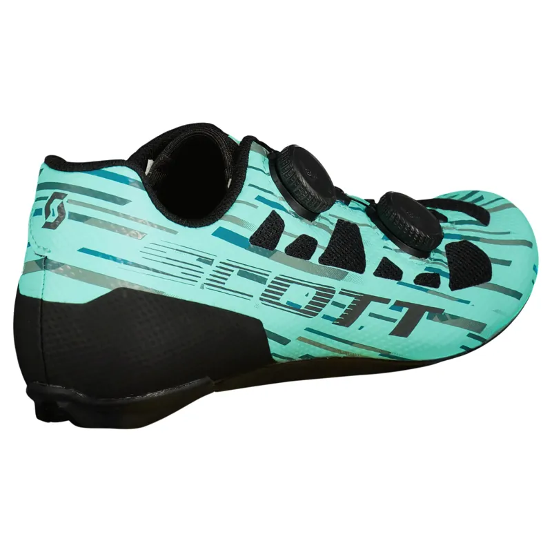 2022 Scott Road RC Evo Supersonic Shoes in Electric Green-1