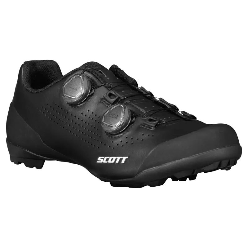 2022 Scott Gravel Tuned Shoes in Matt Black-2