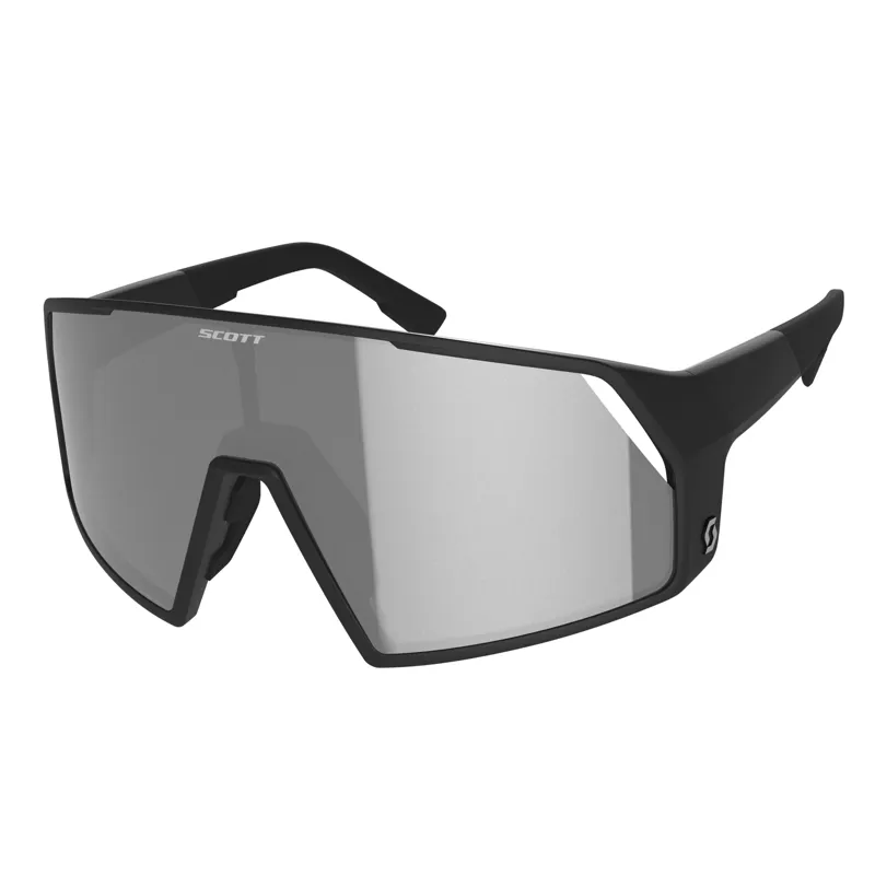 2022 Scott Pro Shield Light Sensitive Sunglasses in Black/Grey LS