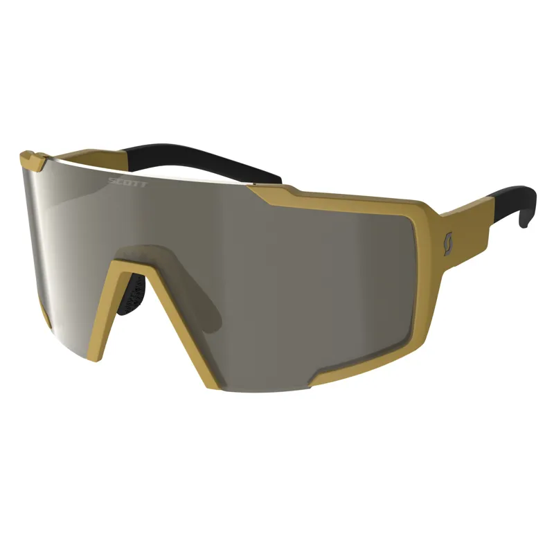 2022 Scott Shield Compact Glasses in Gold Bronze