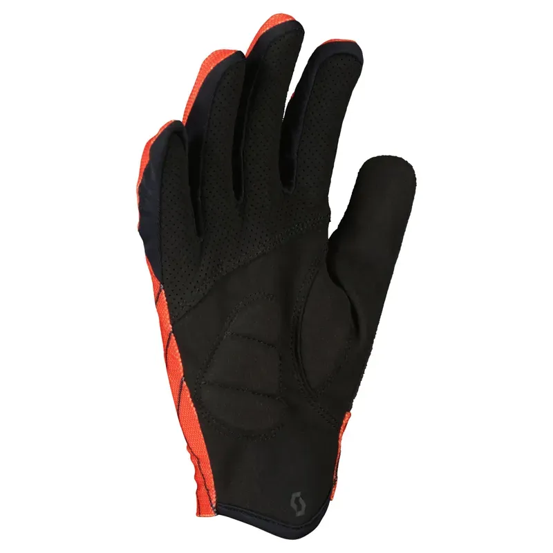 2022 Scott RC Team LF Gloves in Red-1