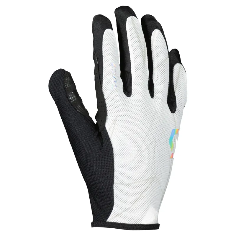 2022 Scott Traction Tuned LF Gloves in White
