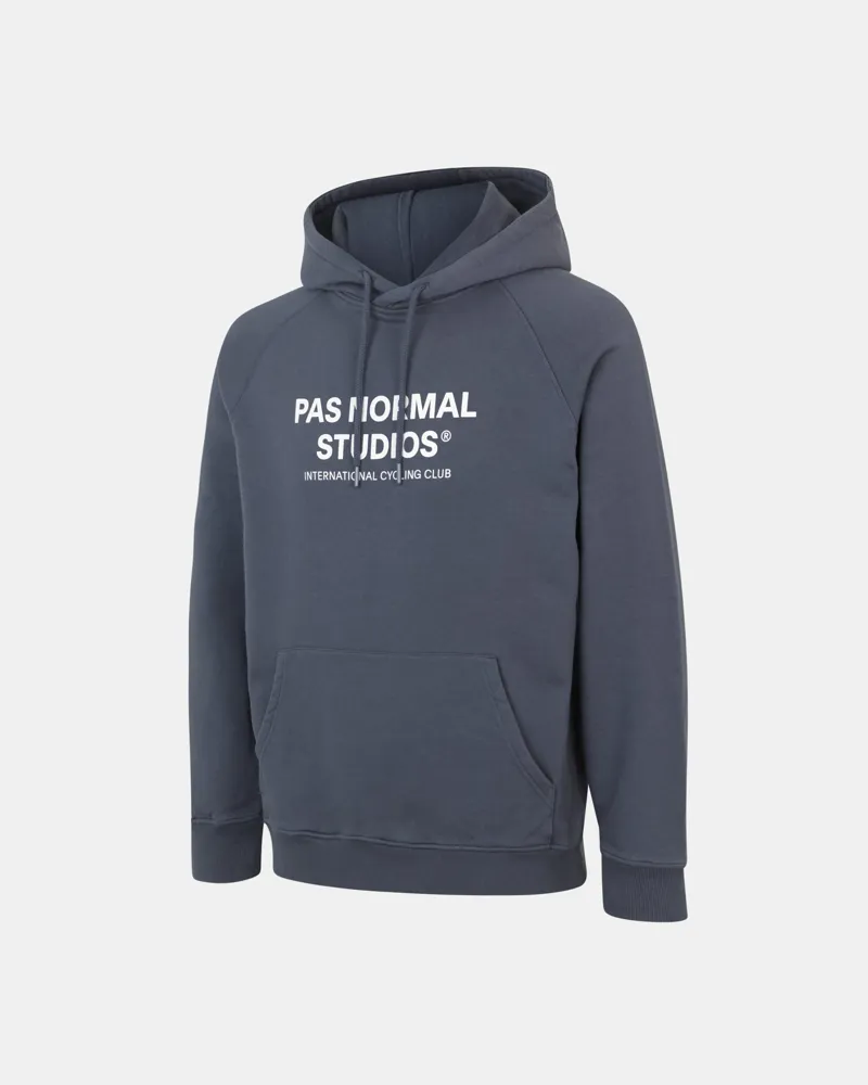 Pas Normal Studios Off-Race Logo Hoodie  Classic Blue-1