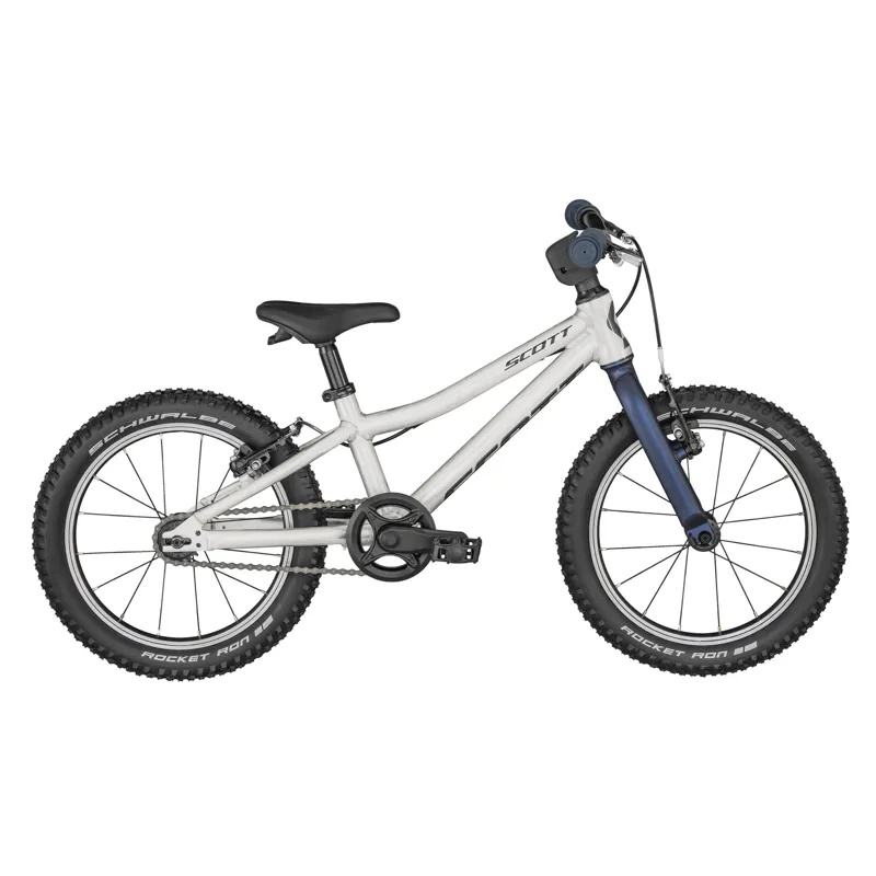 Scott Scale RC 160 Kids Bike In Raw Alloy