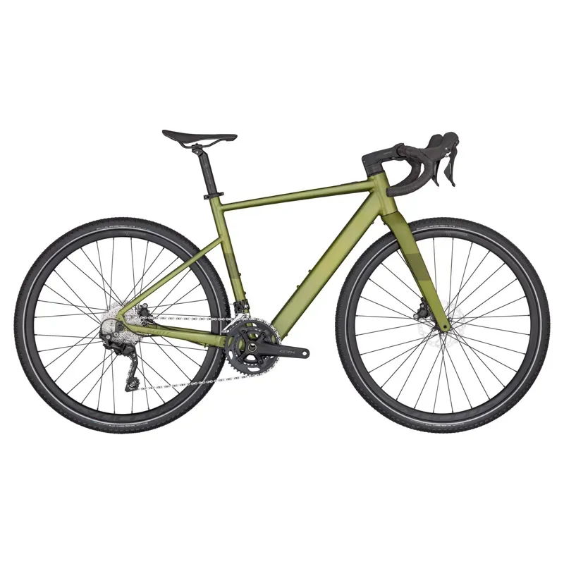 Scott Speedster Gravel eRIDE 50 E-Road Bike In Ever Green