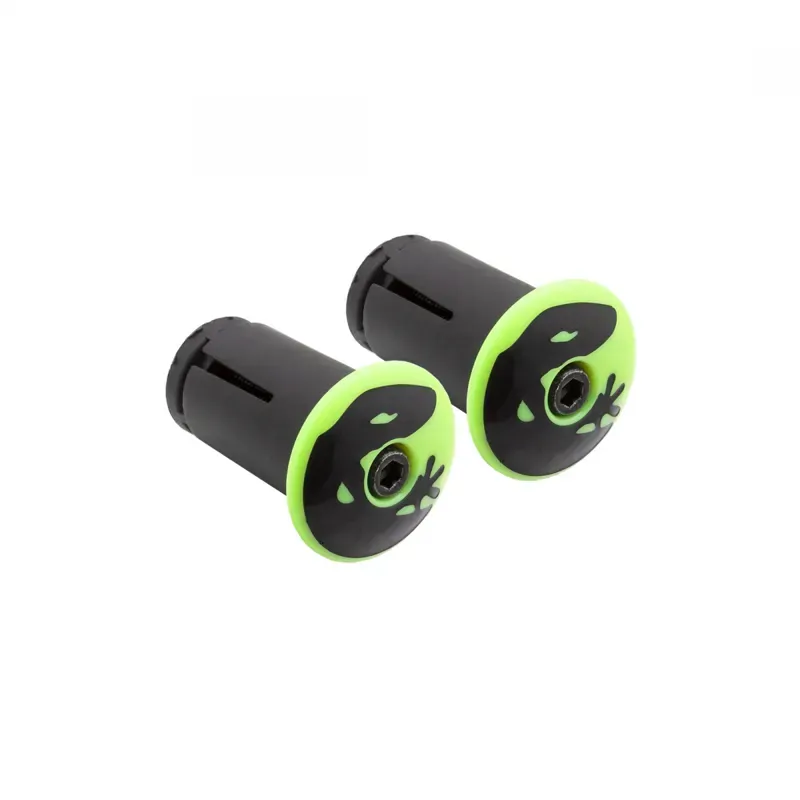 Lizard Skins DSP Bar Tape V2 Screw-in End Plugs in Green