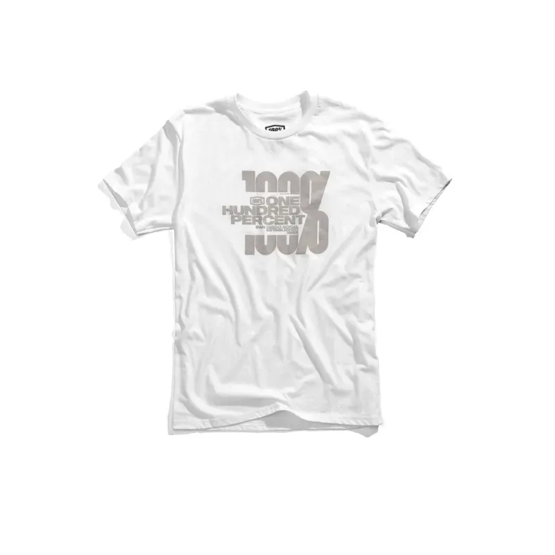 100% Hacktivist T-Shirt in White