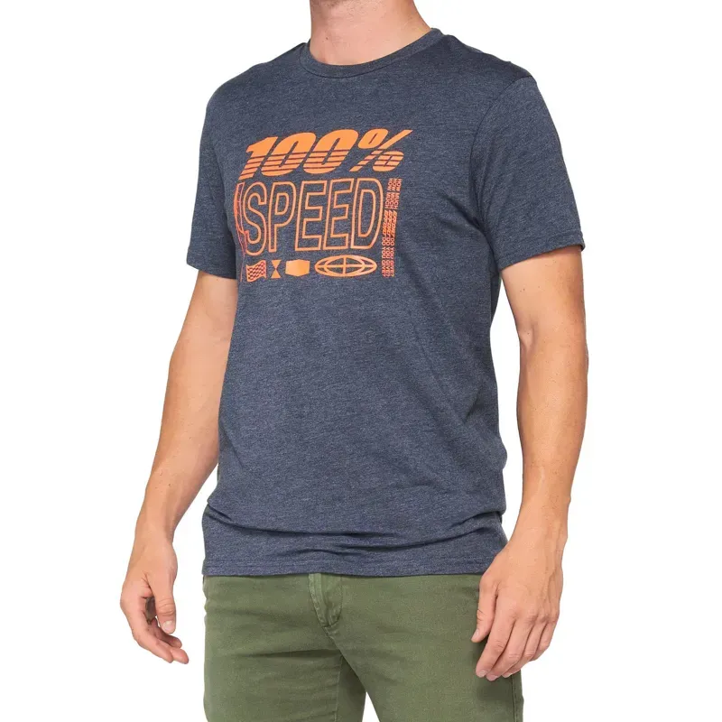 100% Trademark T-Shirt in Navy Heather