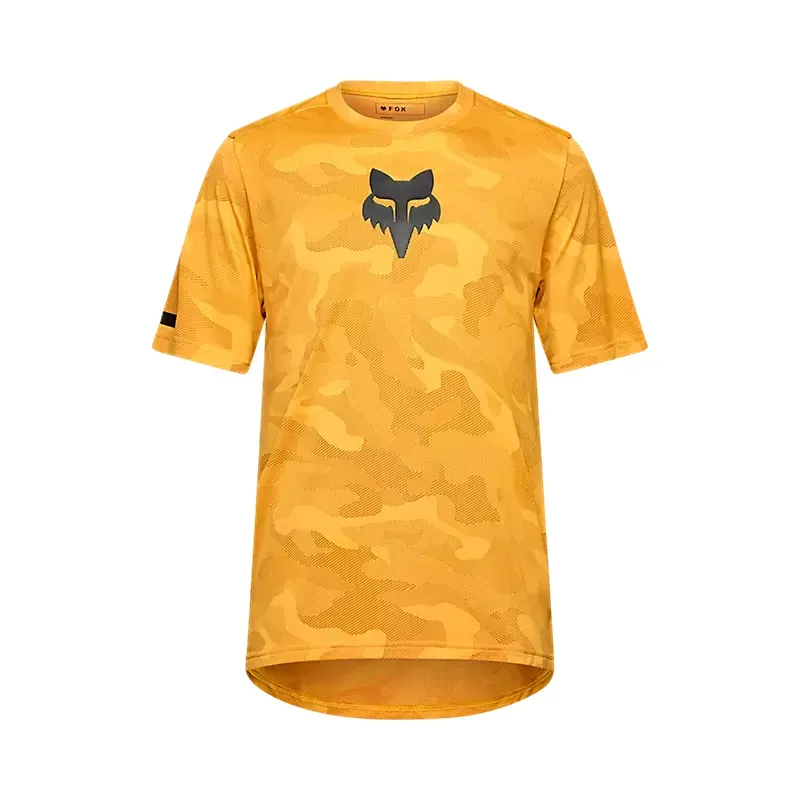 Fox Ranger TruDri Short Sleeve Jersey in Tangerine