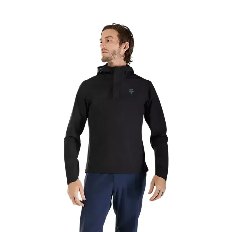 Fox Ranger Wind Pullover in Black-2
