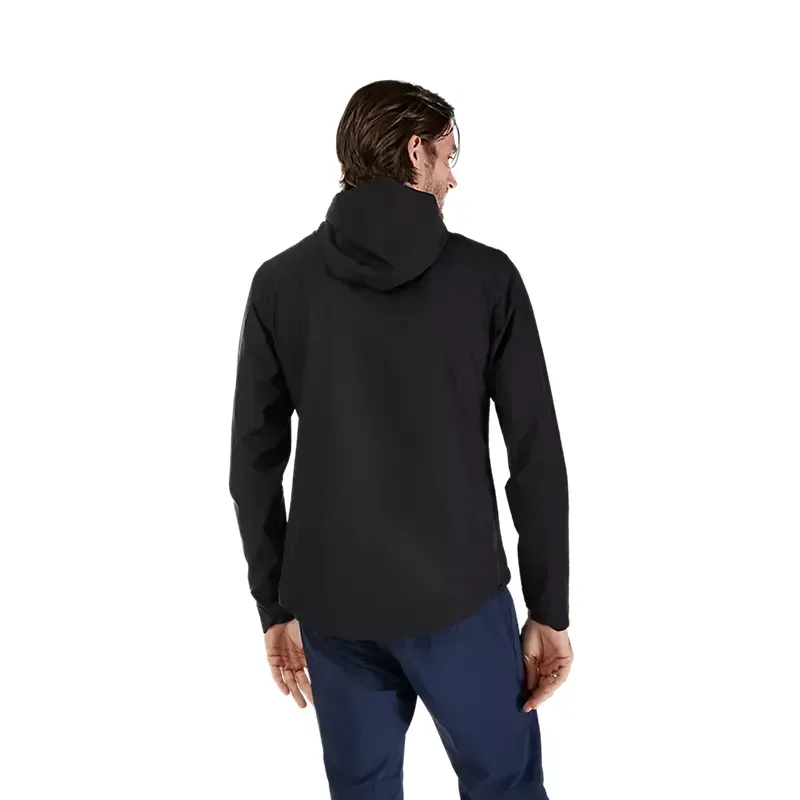 Fox Ranger Wind Pullover in Black-3