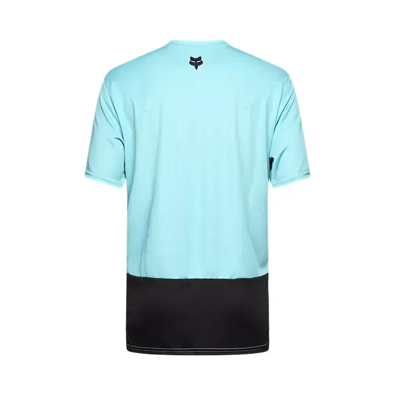 Fox Ranger Wordmark Short Sleeve Jersey in Vintage Wash Blue-1