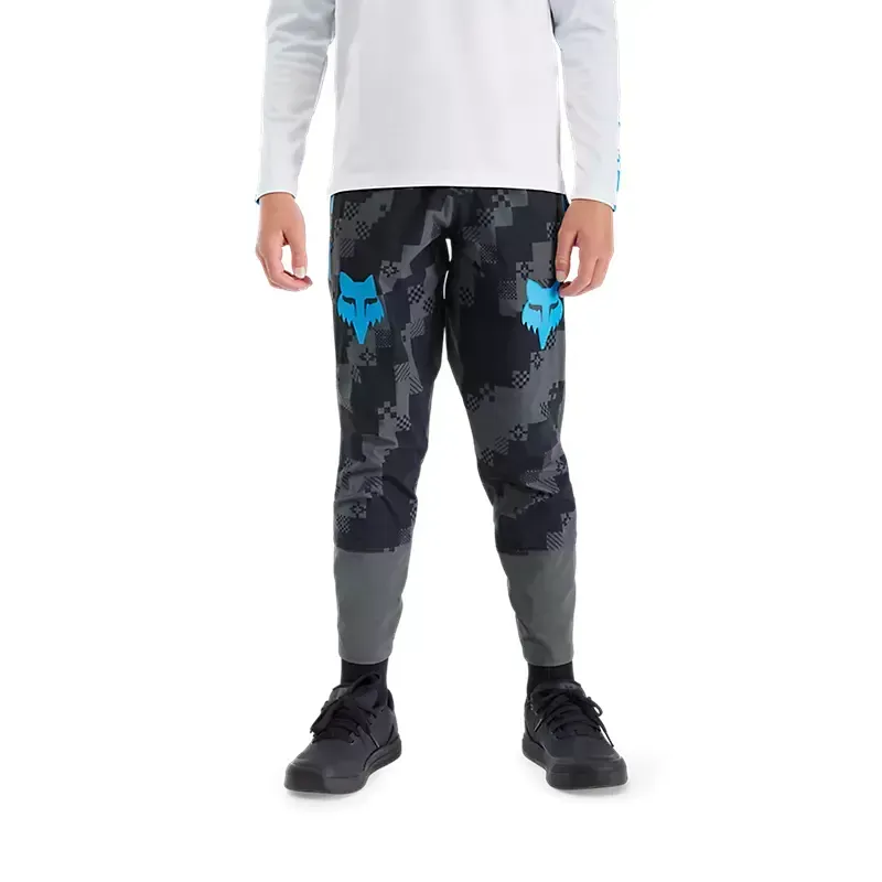 Fox Youth Ranger Digi Image Pants in Dark Shadow Grey-2