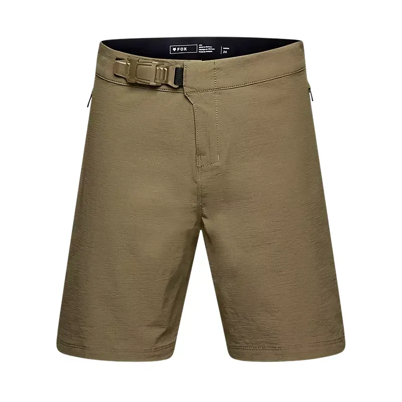 Fox Youth Ranger Shorts w/Liner in Military Green