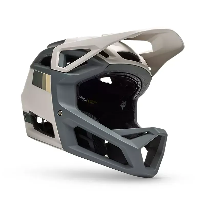 Fox Proframe RS Sol Helmet in Vintage White-1