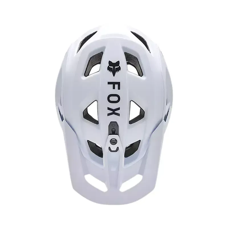 Fox Speedframe Solid Helmet in White-2