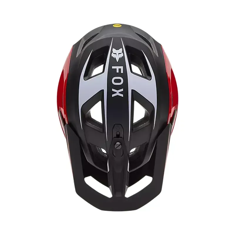 Fox Speedframe Pro Defy Helmet in Fluorescent Red-2