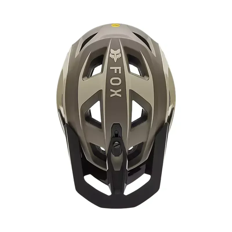 Fox Speedframe Pro Defy Helmet in Cream-2
