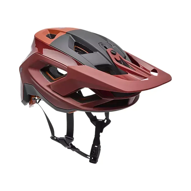 Fox Speedframe RS Paranoid Helmet in Rust Brown-1