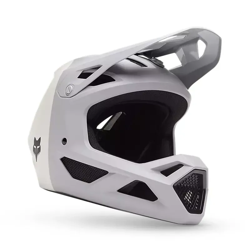 Fox Youth Rampage 5050 Helmet in Light Grey-1