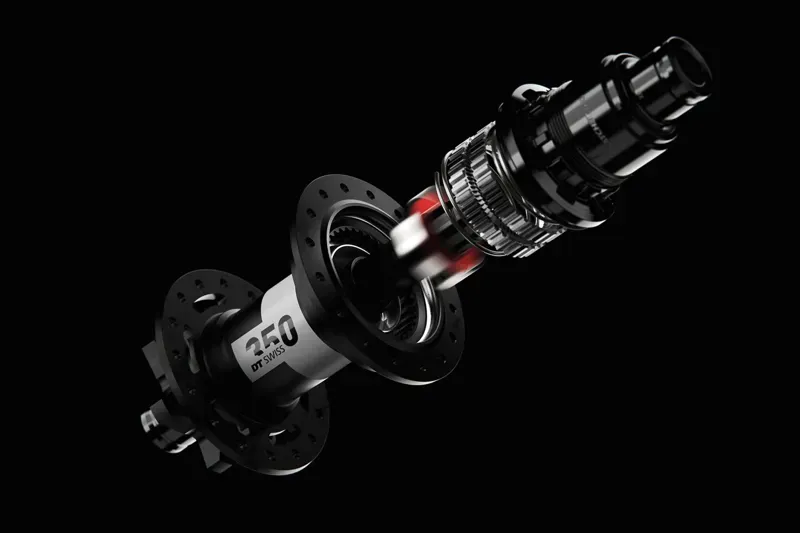 DT Swiss 350 MTB 28x148x12mmTA 6B XD Ratchet Deg 72 Rear Hub in Black-3