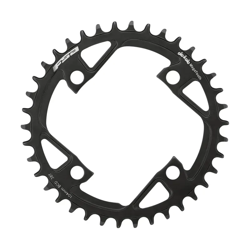 FSA 104mm 38t Megatooth Steel eBike Chainring in Black