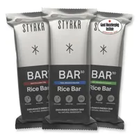 Js Cycles Styrkr STYRKR - BAR50 Mixed Flavours X12 Black - one size | Free delivery over £50, Price Match & Cycle to Work.