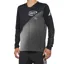 100% R-Core X Long Sleeve Jersey in Black/Grey