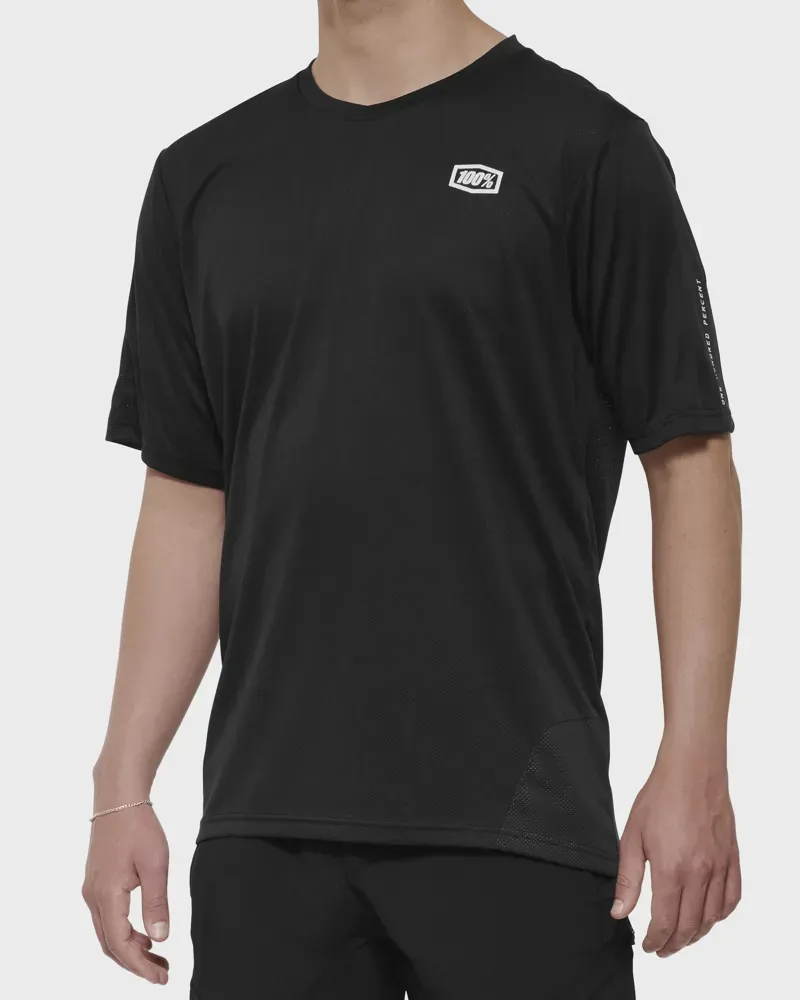 100 Ridecamp Short Sleeve Jersey Black-1