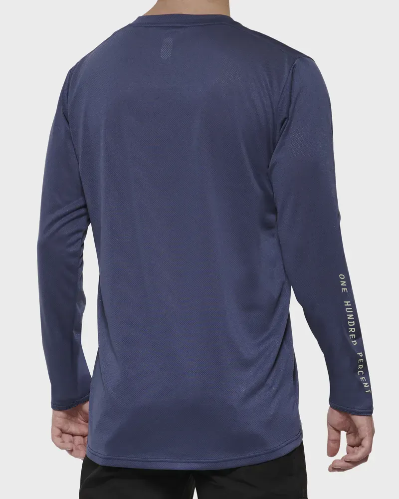 100 Ridecamp Long Sleeve Jersey Indigo-2