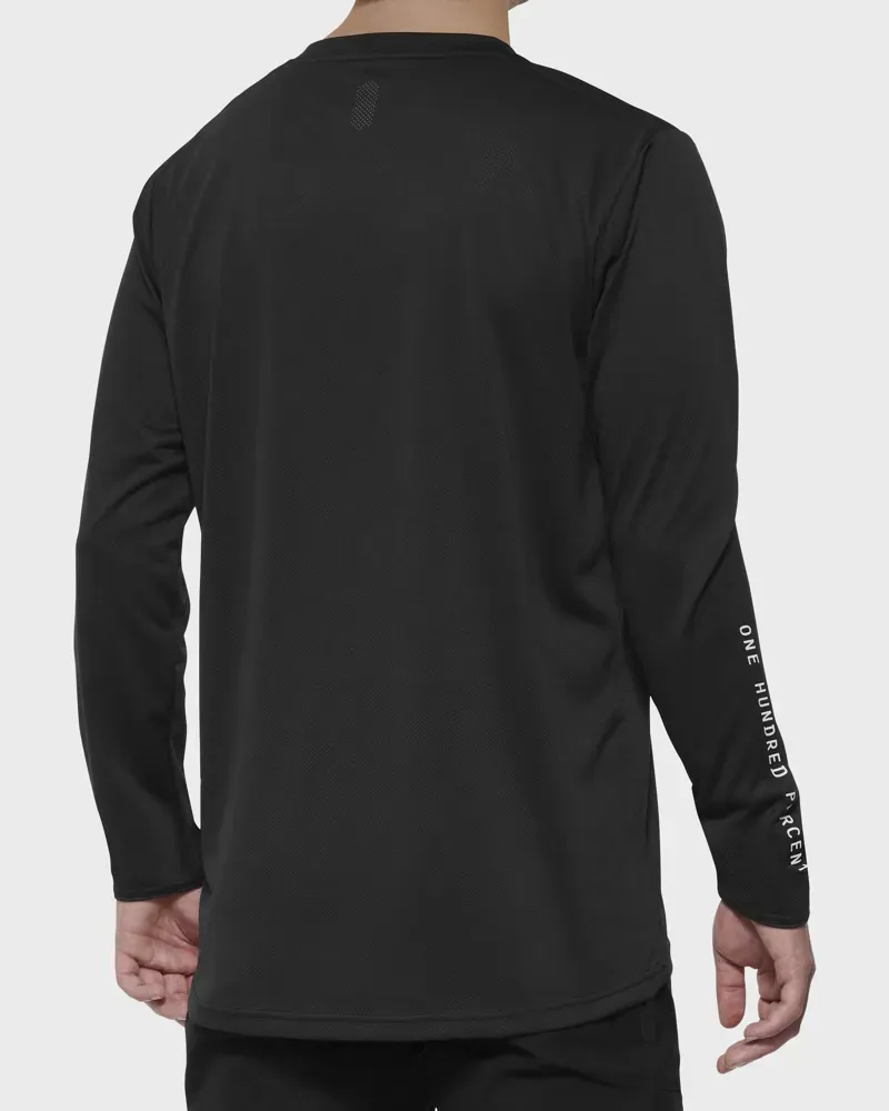 100 Ridecamp Long Sleeve Jersey Black-2