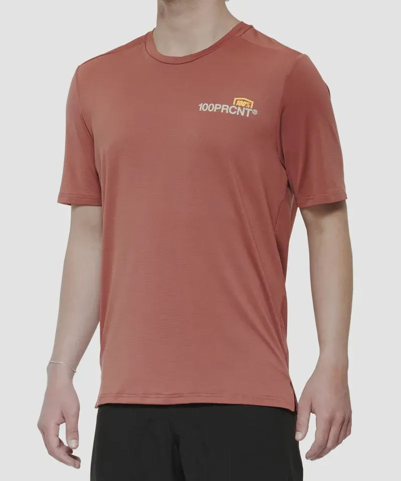 100 Airmatic Short Sleeve Jersey Cardinal-1